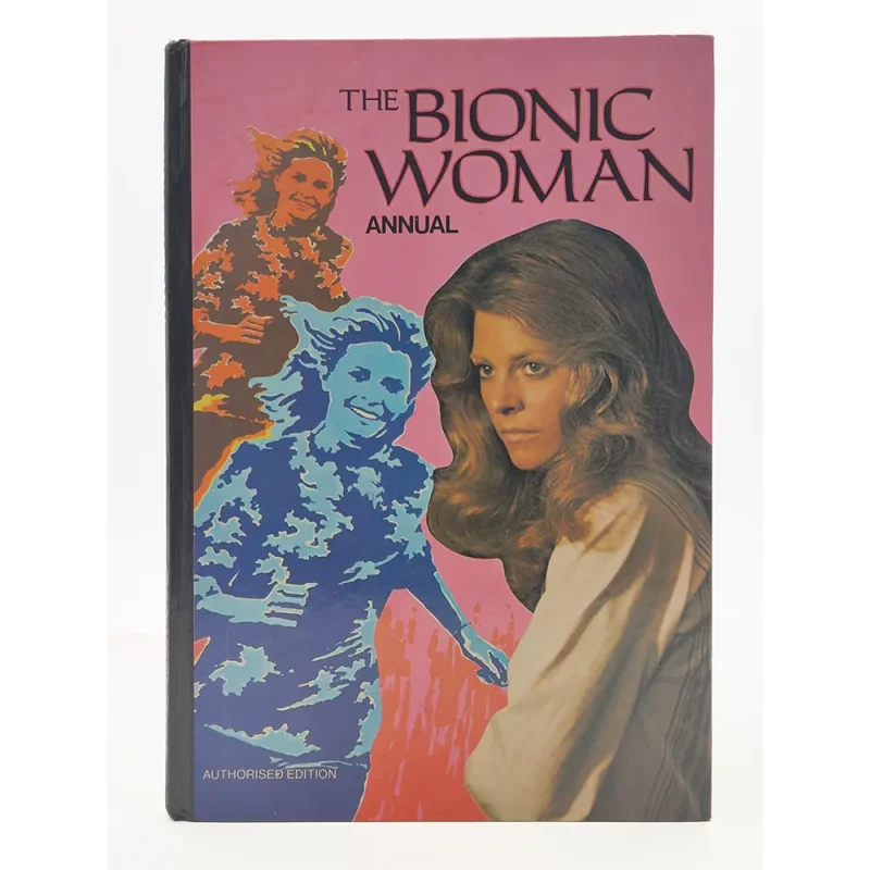 The Bionic Woman Annual 1977 - Vintage Hardcover Book