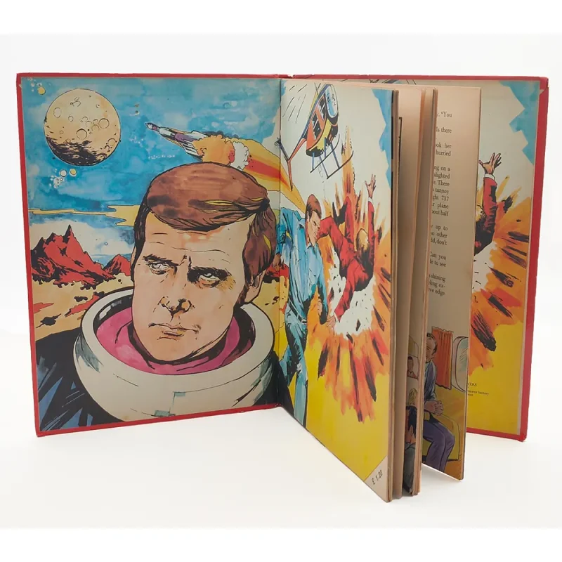 The Six Million Dollar Man Annual 1977 - Vintage Hardcover Book