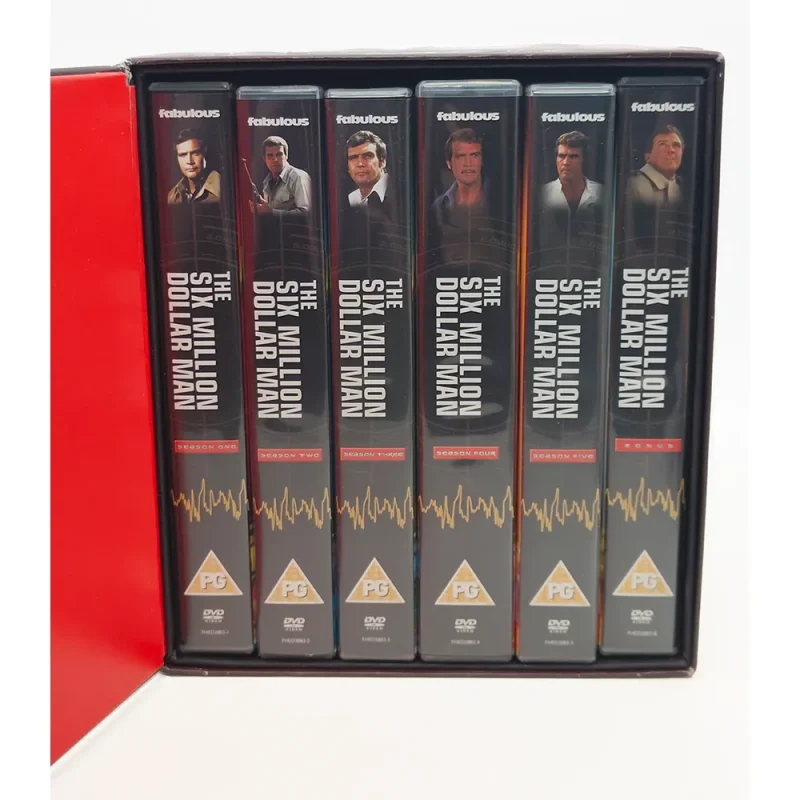 The Six Million Dollar Man - The Complete Collection (40-Disc DVD Box Set)