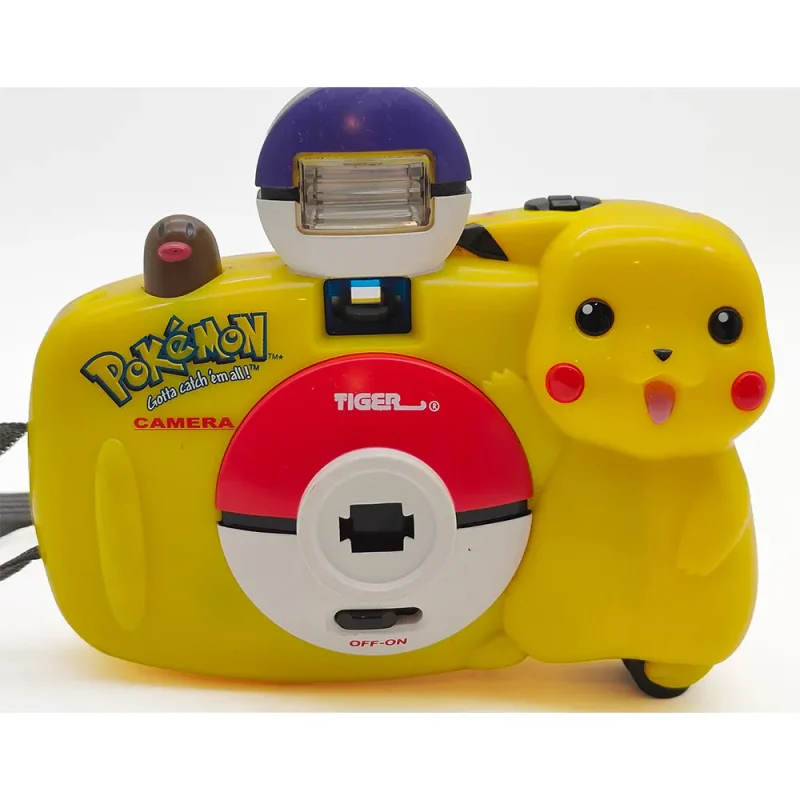 Tiger Pokemon 35mm Camera 1999 Pikachu & Diglett