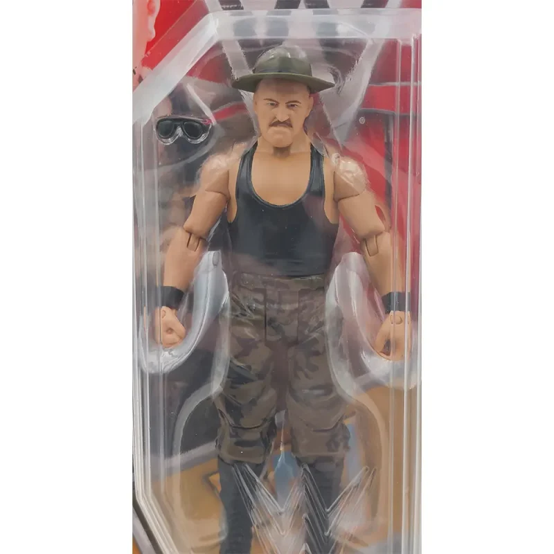 WWE Sgt Slaughter Basic Series #69 6-Inch Mattel Action Figure