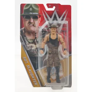 WWE Sgt Slaughter Basic Series #69 6-Inch Mattel Action Figure