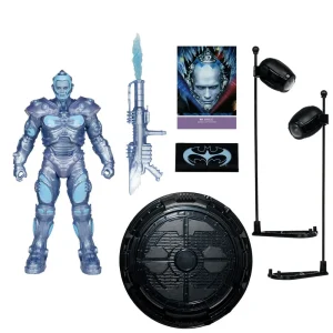 DC Multiverse Mr Freeze Black Light Edition Gold Label Batman & Robin 18 cm Action Figure