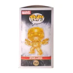 Funko POP Marvel Studios Star Lord #353 Gold Chrome Vinyl Figure