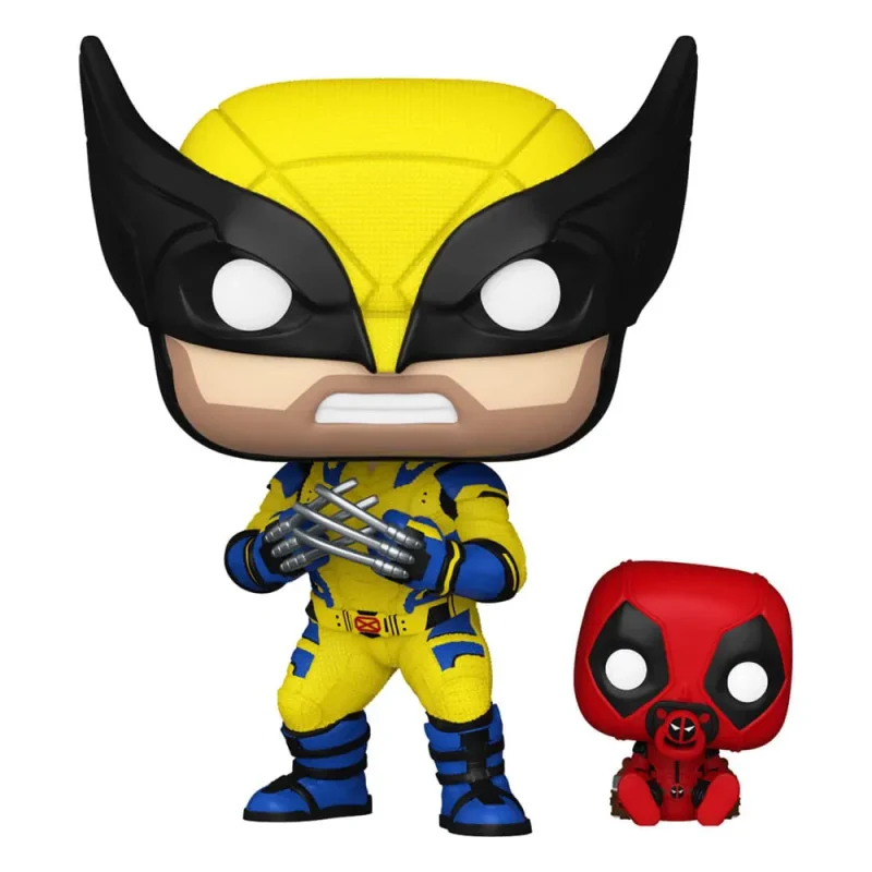 Funko POP Wolverine With Babypool Deadpool Wolverine #1403 Vinyl Figure