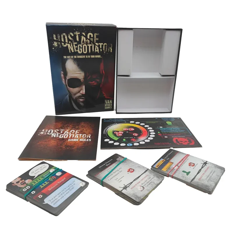 Hostage Negotiator Solo Card Game Van Ryder Games 2015