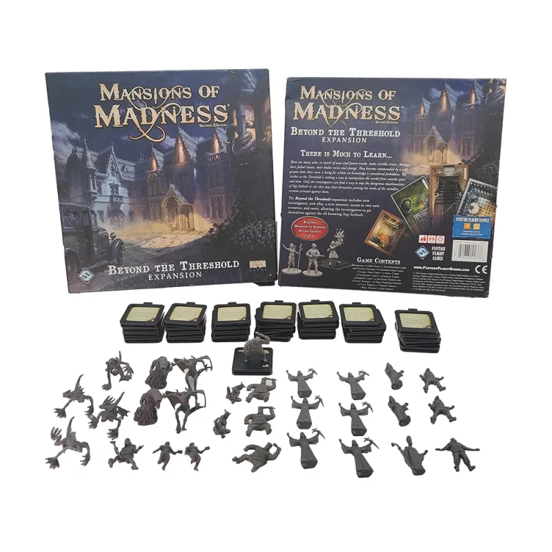 Mansions Of Madness Beyond The Threshold Expansion Complete Fantasy Flight Games 2016 2nd Edition