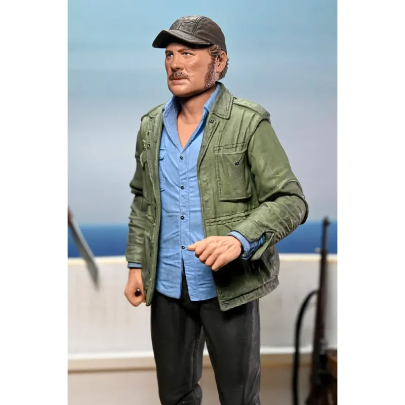 NECA Jaws Sam Quint Ultimate 7-Inch Action Figure 50th Anniversary