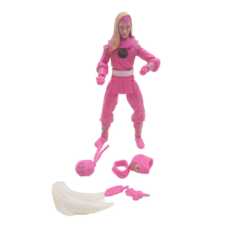 Power Rangers Lightning Mighty Morphin Ninja Pink Ranger Kat Hillard 15 cm Hasbro Action Figure 2022