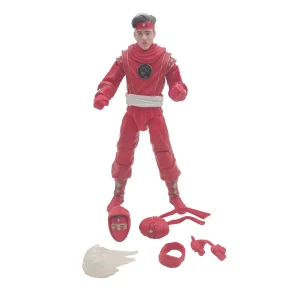 Power Rangers Lightning Mighty Morphin Ninja Red Ranger 15 cm Hasbro Action Figure 2022