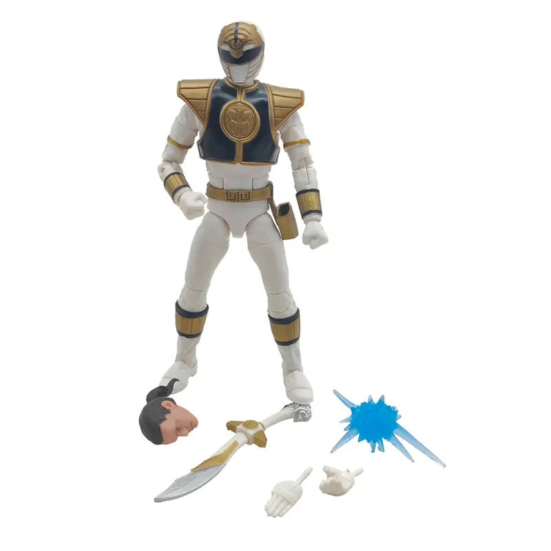 Power Rangers Lightning Mighty Morphin White Ranger 15 cm Hasbro Action Figure 2018