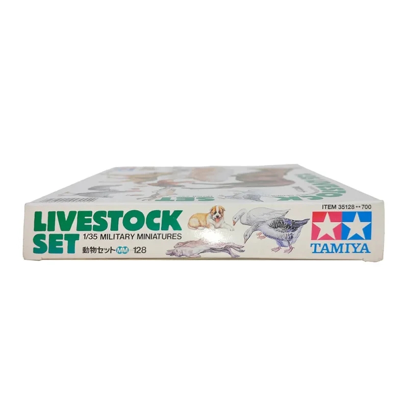 Tamiya 1/35 Livestock Set 1/35 Scale Kit - 35128