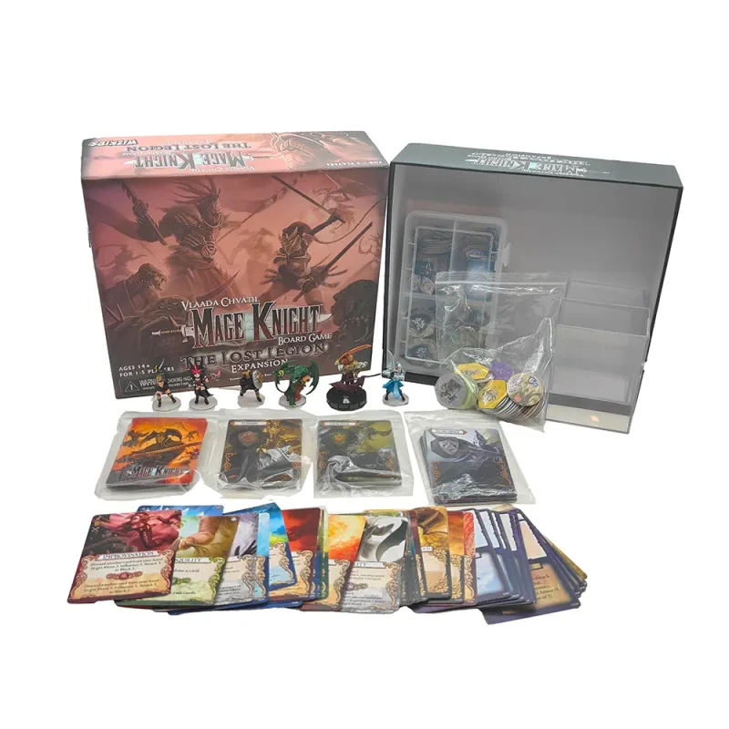 Mage Knight Board Game & The Lost Legion Expansion Bundle Vlaada Chvátil WizKids 2011 2013