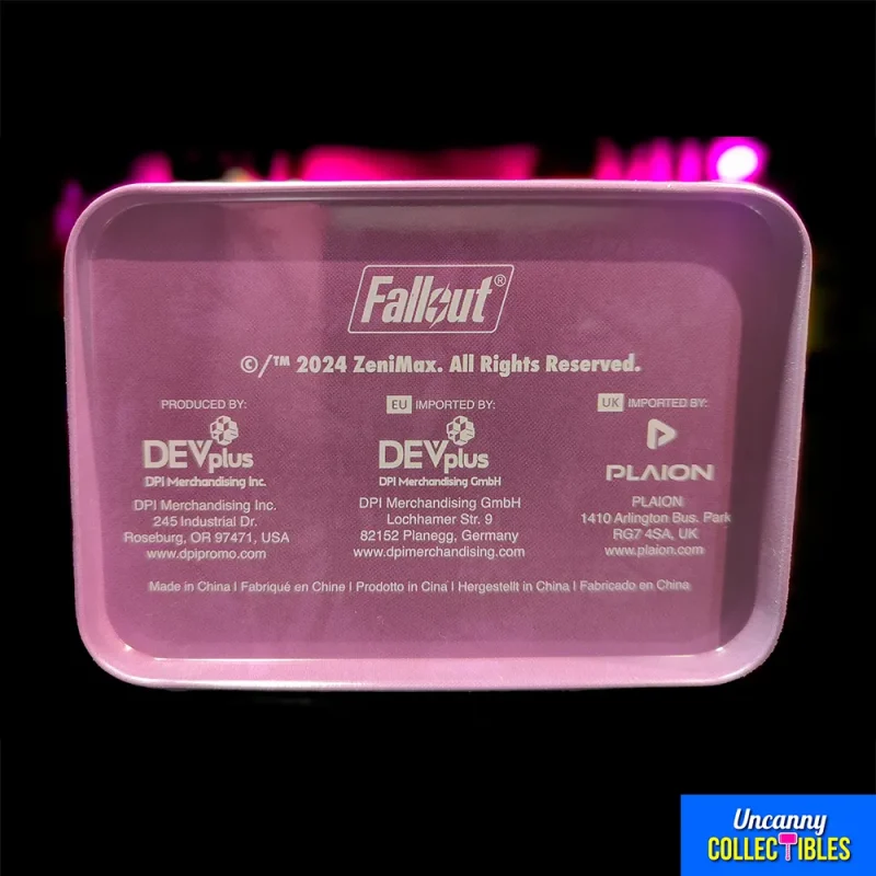 Dev Plus Fallout Nuka Quartz Bottle Caps Collectible Tin Set By Dev Plus