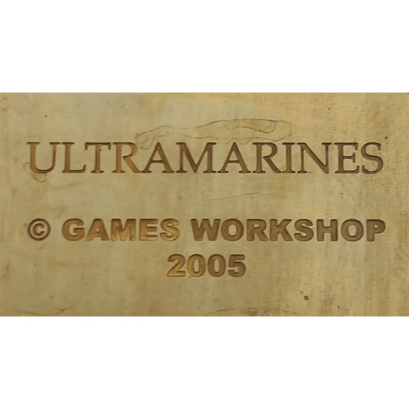 Forge World Ultramarines Brass Etched Symbols Warhammer 40000 2005 - Not Complete