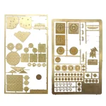 Forge World Ultramarines Brass Etched Symbols Warhammer 40000 2005 - Not Complete
