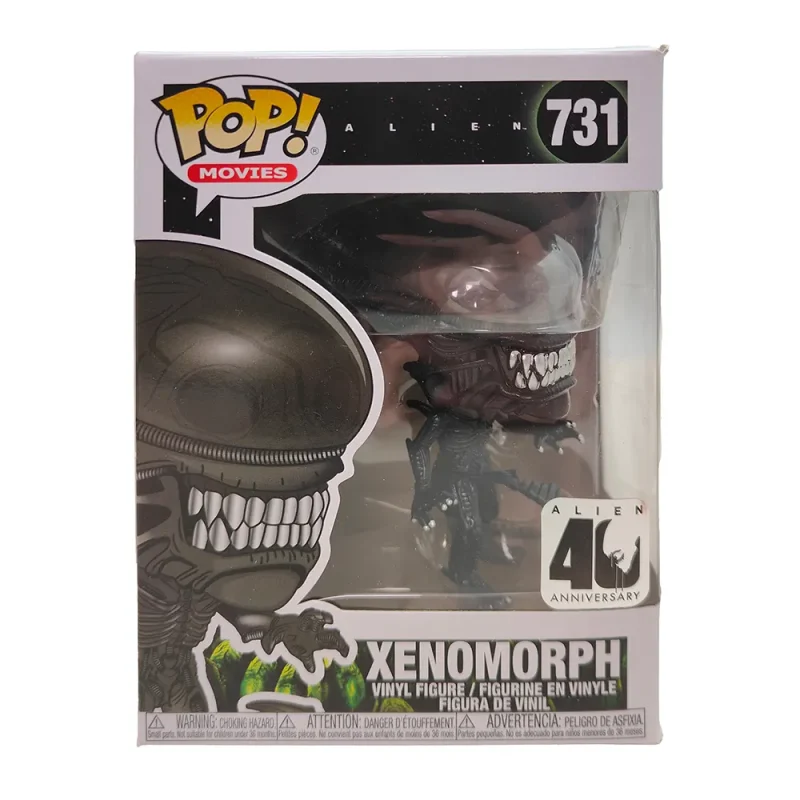Funko Pop Movies Alien Xenomorph #731 40th Anniversary Vinyl Figure 2019
