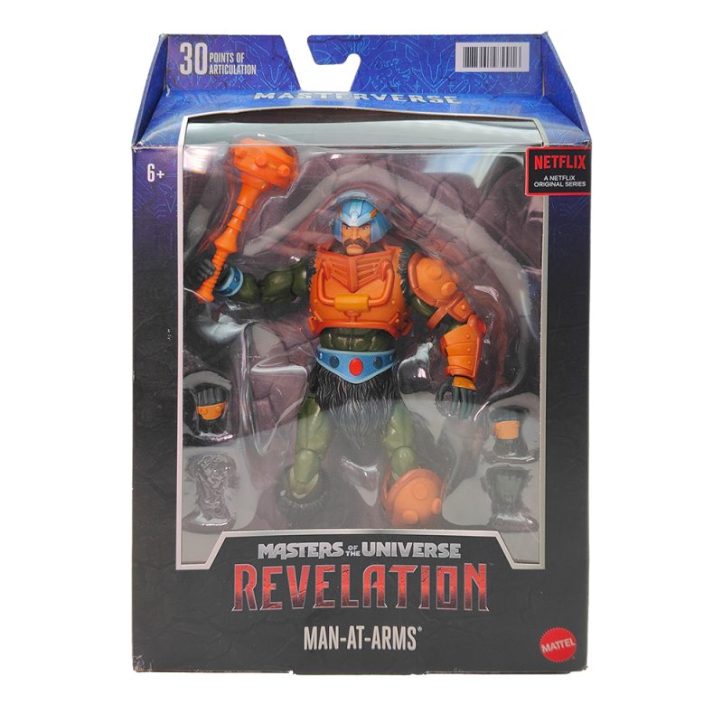 Masters of the Universe Masterverse Man At Arms Revelation 18 cm Mattel Action Figure 2021