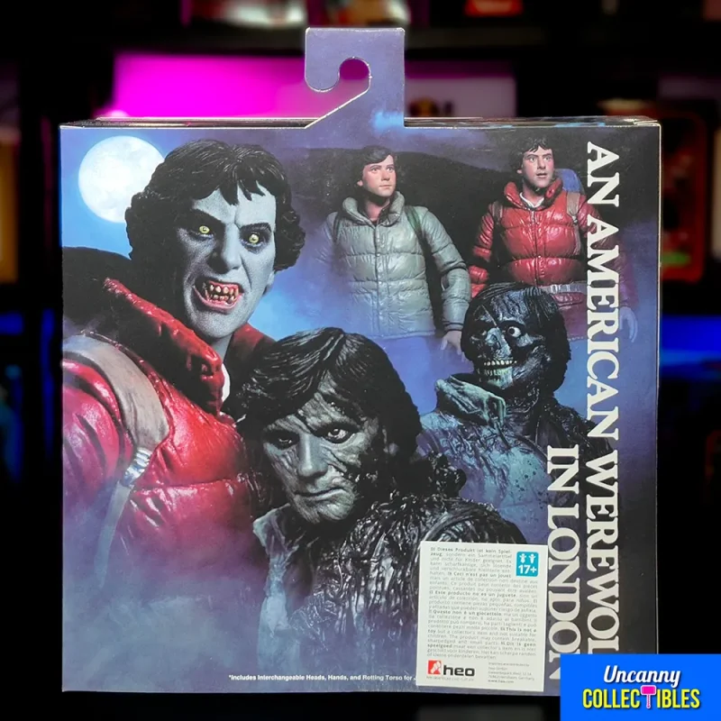 NECA An American Werewolf In London Ultimate Jack and David 18 cm Action Figure 2-Pack