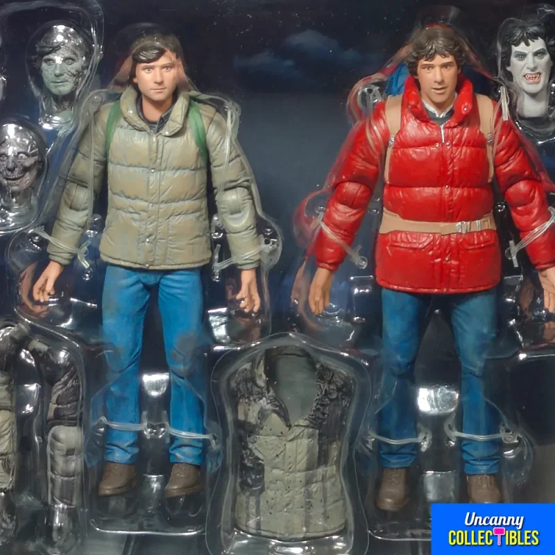 NECA An American Werewolf In London Ultimate Jack and David 18 cm Action Figure 2-Pack
