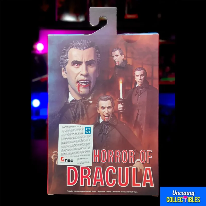 NECA Hammer Films Horror of Dracula Ultimate Count Dracula 18 cm Action Figure