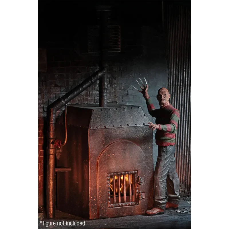 NECA Nightmare On Elm Street Freddy Furnace Diorama For 18 cm Action Figures