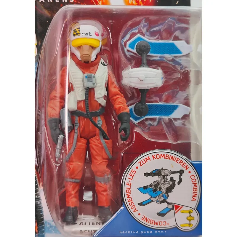 Star Wars X-Wing Pilot Asty The Force Awakens 3.75 Inch Action Figure Hasbro 2015