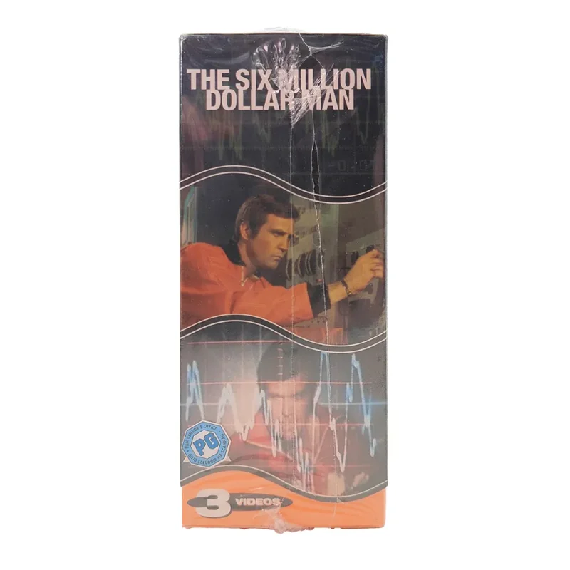 The Six Million Dollar Man 9 Episode 3 Video VHS Box Set 2003