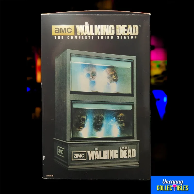 The Walking Dead Complete Season 3 Set With Zombie Head Fishtank Limited Edition Box Set AMC 2013