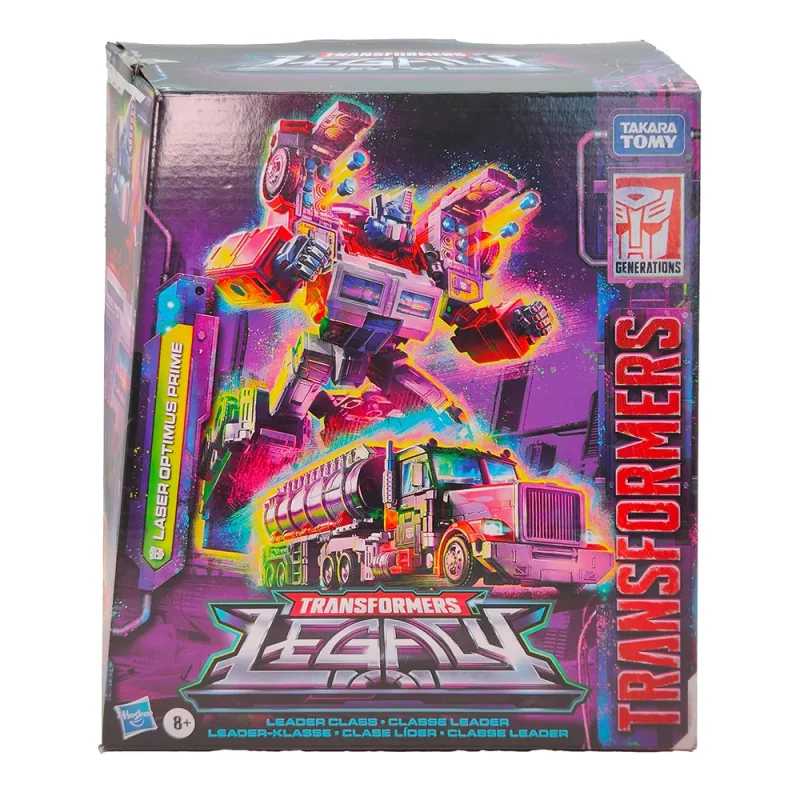 Transformers Legacy Laser Optimus Prime G2 Leader Class Action Figure Hasbro 2022