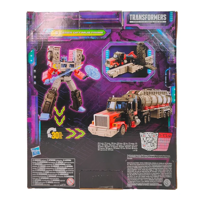 Transformers Legacy Laser Optimus Prime G2 Leader Class Action Figure Hasbro 2022