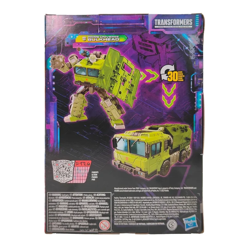 Transformers Legacy Prime Universe Bulkhead Voyager Class Action Figure Hasbro 2022