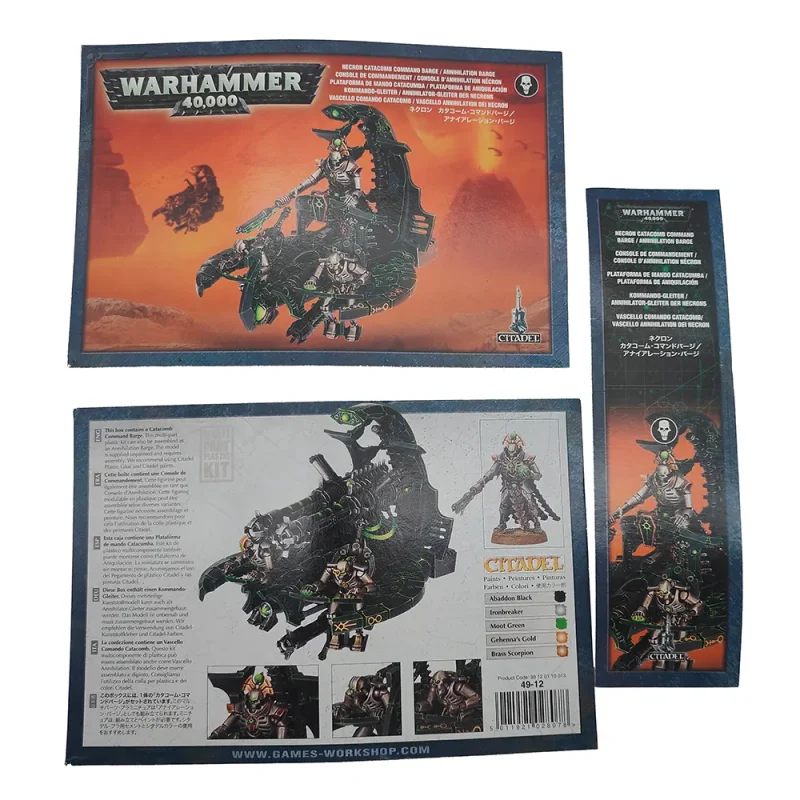 Warhammer 40000 Necron Catacomb Command Barge / Annihilation Barge Games Workshop 49-12