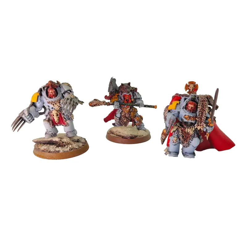 Warhammer 40000 Space Wolves Figures & Stormfang Gunship Parts Games Workshop 2011  53-11
