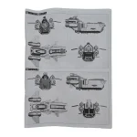 Warhammer 40000 Space Wolves Figures & Stormfang Gunship Parts Games Workshop 2011  53-11