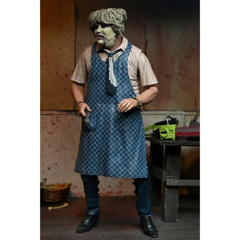 NECA Texas Chainsaw Massacre Leatherface 50th Anniversary Clothed 20 cm Action Figure
