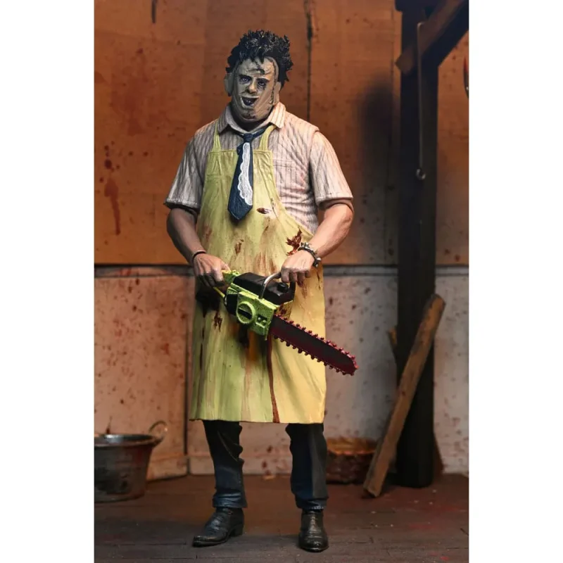 NECA Texas Chainsaw Massacre Leatherface 50th Anniversary Clothed 20 cm Action Figure